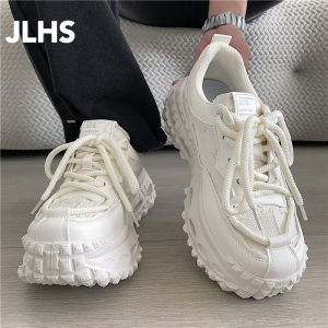 2025 New Retro Style Mens Shoes Thick Bottom Dad Sneakers Color Worn Sports Casual Shoes Heightening Fashionable Trendy Footwear