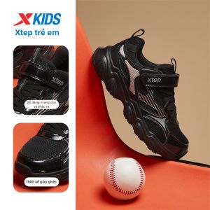 XTEP | Giày Thể Thao Trẻ Em Chống Trượt Kiểu Dáng Thông Thường Cổ Thấp