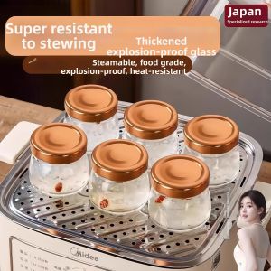 Heat Resistant Fresh Keeping Glass Bottle for Birds Nest & Fish Maw Steaming