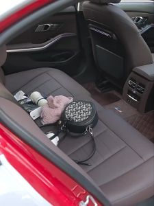 (COD+3 Days Delivery)Mutifunctional Car Seat Back Storage Box Microfiber Leather Universal Cup Phone Holder Non-slip Storage Organizer