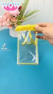 (BISA COD) PROMO Case HP Tahan Air / Cover HP Anti Air / Pelindung Tas Plastik HP Smartphone Waterproof Hujan 4-6 inch