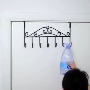 Móc Treo Đồ Sau Cửa 7 Chấu Móc Đồ Quần Áo Chất Liệu Thép Không Gỉ Chắc Chắn Tiện Lợi