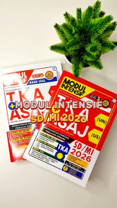 Buku Modul Intensif Bank Soal TKA + ASAJ SD MI 2026 Full Pembahasan Ujian Sekolah Ujian Nasional