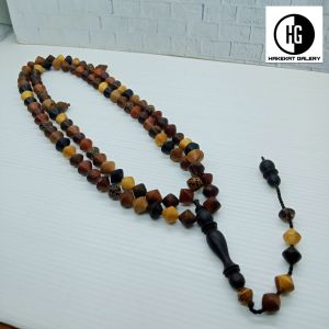 tasbih kayu kelor hitam nogosari liwung galih asem kemuning setigi kelor emas bajakah motif piramid h524