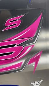 STRIPING SCOOPY TRANSPARAN NEW ALL 2017-2024 MOTIF SIMPEL ELEGANT BAHAN BENING UV PREMIUM ROLAN DGX