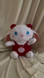 Boneka Cinnamorol Lotso Strawberry 40cm ada Lampu LED Bahan Plush Lembut Berlabel SNI Hadiah Anak
