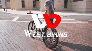 WEST BIKING 102 Kunci Gembok Sepeda Motor Portable Bicycle Cable Lock With 2 Keys Waterproof Dustproof Steel Wire Lock MTB Road Bike Scooter Anti-theft Lock 0705102