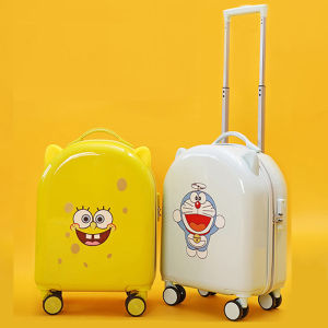 High Quality 16 Inch Child Carry-on Mini Cabin Travel Suitcase With Silent Wheels Code Lock Trolley Rolling Luggage Bag Check-in Case For Kids Boys And Girls Free Shipping