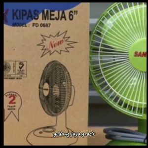 SANEX Desk Fan 6 Inch - Kipas Meja 2 Kecepatan