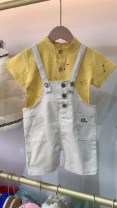 bambeau summer baby Boys overalls Clothes Sets Casual fashion overall Clothing Set Leisurewear korea style