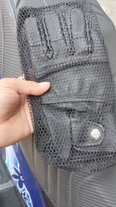 Sarung Tangan Touchscreen Hp Kulit Asli - Motor Jari Potong