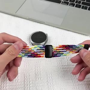Nylon Strap for Huawei GT7 GT6 5 Magnetic Watch Band for Samsung Watch7 6 5 Breathable Bracelet Correa