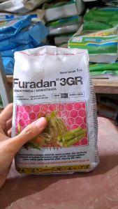 FURADAN 3 GR INSEKTISIDA NEMATISIDA PENGENDALI HAMA ORONG-ORONG PENGGEREK ULAT