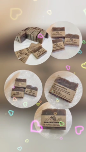 สบู่น้ำมันธรรมชาติ ออร์แกนิค สบู่สมุนไพร แถมฟรี รังไหม