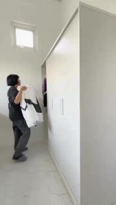 PIRA METROPOLIS - BAKU WDSL160 DS Lemari Pakaian Pintu Sliding dengan Meja Rias