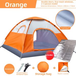 winpolar | Portable Heavy Duty Waterproof Quick Set-up Tent