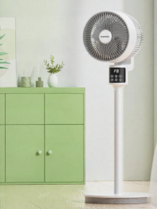Daewoo Air Circulation Fan Low Noise Oscillating Floor Standing Turbo Variable Frequency High Wind Power 368 Home Use Fan
