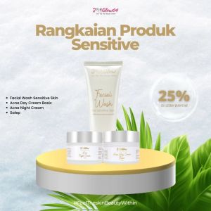 JGLOW SENSITIVE untuk kulit sensitif mudah merah dan mudah gatal