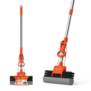 ม็อบฟองน้ำ ซุปเปอร์พีวีเอม็อบแบบ 3 ลูกกลิ้ง ขนาด 10.5 นิ้ว  (Super PVA Mop  3 rolling 10.5 inch)