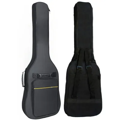 Miwayer Electric Guitar Gig Bag Case Black/Waterproof/Double Strap Cushion Adjustable Shoulder Strap Electric Guitar Backpack