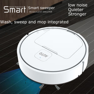 【Philippines Stock】Mini Sweeping Robot xfx012 Low Noise One Button Start USB Charging Automatic Cleaning Vacuum Cleaner
