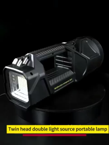 Handheld Large Super bright flashlight rechargeable heavy duty water proof 60000 lumens original