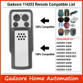 Gadoore Avidsen 114253 Garage Door Remote Compatible with 433Mhz Avidsen 114253 104257 104251 Extel Thomson Garage Control. 