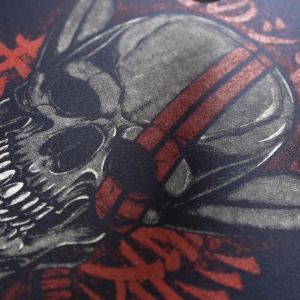 Longsleeve Kaos Distro Jepang Anime One Piece Tshirt Pria Branded Japanese Art Guntai Cloth Shank