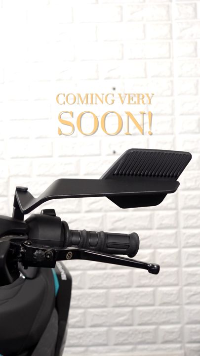 Rizoma Stealth Max Side Mirror Aerodynamic Design Foldable Mirror Universal LTO Passed