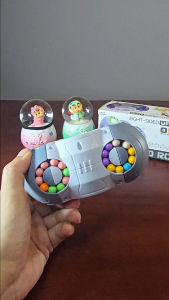 OSSDE Magic Beans Rotating Toy 8-Sided Rotating Cube Fidget Spinner Brain Teaser STEM Game