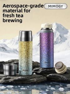 IMOGY | High Aesthetic Titanium Thermos Cup For Travel