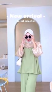 One Set REMPL SHANIA - Setelan Wanita Model Terbaru - One Set Kekinian BUSUI