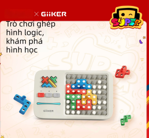 Giiker | Đồ Chơi Ghép Hình Giáo Dục Cho Tư Duy Logic