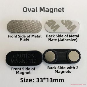 Magnetic Name Badge Rectangular