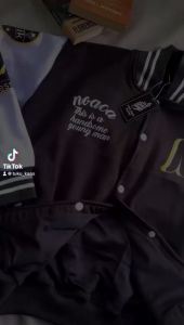 Jaket Varsity Anak & Bahan Fleece COACH CLASSIC Hoodie Cewek Cowok Korean Style