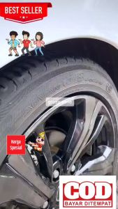 Spidol Ban Permanen TOYO Anti Air Warna SILVER Toyopaint Untuk Mobil Motor Truk Bus Sepeda MSV
