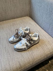 Retro Thick Bottom Sports Shoes Womens Casual Deqin Net Breathable Board Shoes Cycling Leisure Agan Shoes Cross Strap