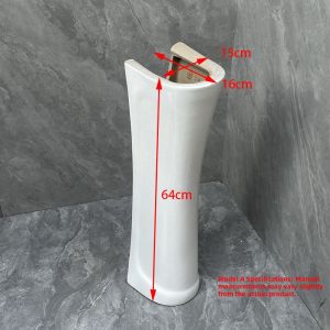 Compact Bathroom Ceramic Washbasin