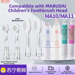 Childrens Electric Toothbrush Head Replacement Soft Bristles Oral Care Marudai MA11/MA10 Compatible Early June