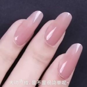 JOSLOVE Poly Gel Nail Extension 8pc/set Quick Building Nail UV Gel Nail Extension for Nail Art Salon