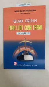 Sách - Giáo Trình Pháp Luật Cạnh Tranh (DN)