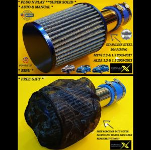 Air Filter Air Intake Formula X Myvi 2005-2017 Alza 2009-2021 1.3 & 1.5 Plug N Play