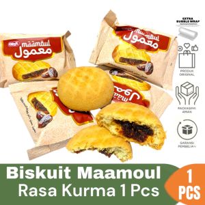 Biskuit Arab Maamoul Mamoul Makanan Cemilan Jajanan Kue Rasa KUrma Kado oleh oleh haji umroh