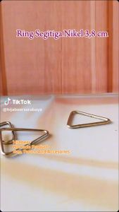 Ring Segitiga Nikel 38cm /10pcs