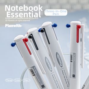 Multi-color Press Type Pen for Note-taking and Bullet Journaling