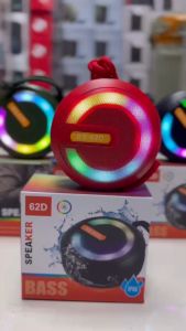 ลำโพงบลูทูธ รุ่นBS-62D เสียงดีพกพาง่าย รองรับAUX TF USB IPX6 ลำโพงแบบพกพา เลือกสีได้
