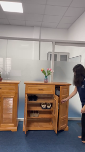 Tủ giày dép gỗ thông sale mạnh [Giao tại HCM 2h]
