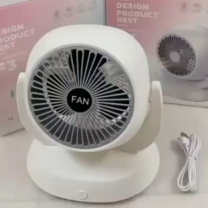 Quạt tích điện pin trâu dùng đến 6h động cơ không tiếng ồn ới 3 cấp độ gió siêu mát