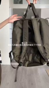 Tas Utilitas 2WAY Fungsional sebagai Tas dan Ransel Cocok untuk anak muda dan pelajar Hitam dan Hijau tersedia