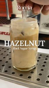 Roccia Rock Sugar Syrup Hazelnut - Syrup Gula Batu Rasa Hazelnut 760ml